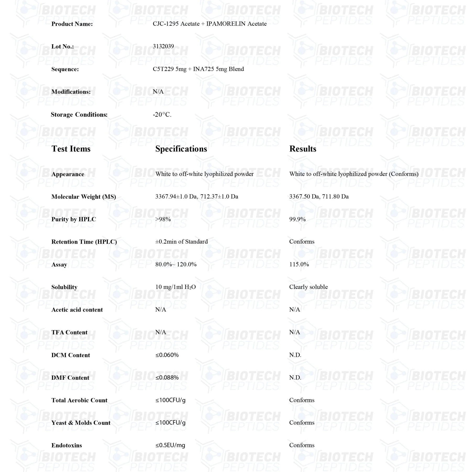 CJC-1295 & Ipamorelin Blend (10mg) - Image 2